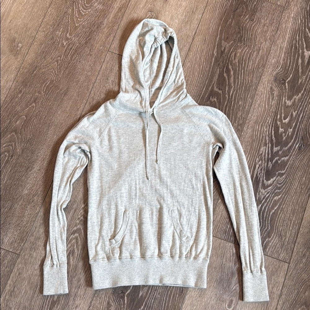 GAP Light Gray Knit Hoodie
